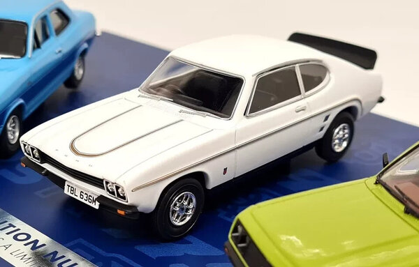 Ford Ford 3X RS SET: RS Collection of the 1970: Escort MkI+ MkII RS2000 + Capri RS3100 - 1:43 - Vanguards