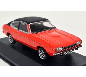 Ford Ford Capri MK II 3.0 Ghia Atomatic Sebring Red Edition -1:43 - Vanguards