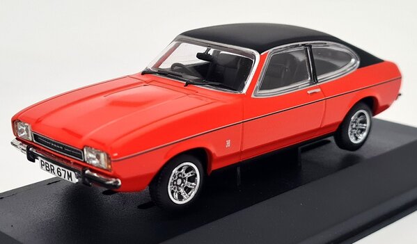 Ford Ford Capri MK II 3.0 Ghia Atomatic Sebring Red Edition -1:43 - Vanguards Ford Ford Capri MK II 3.0 Ghia Atomatic Sebring Red Edition -1:43 - Vanguards