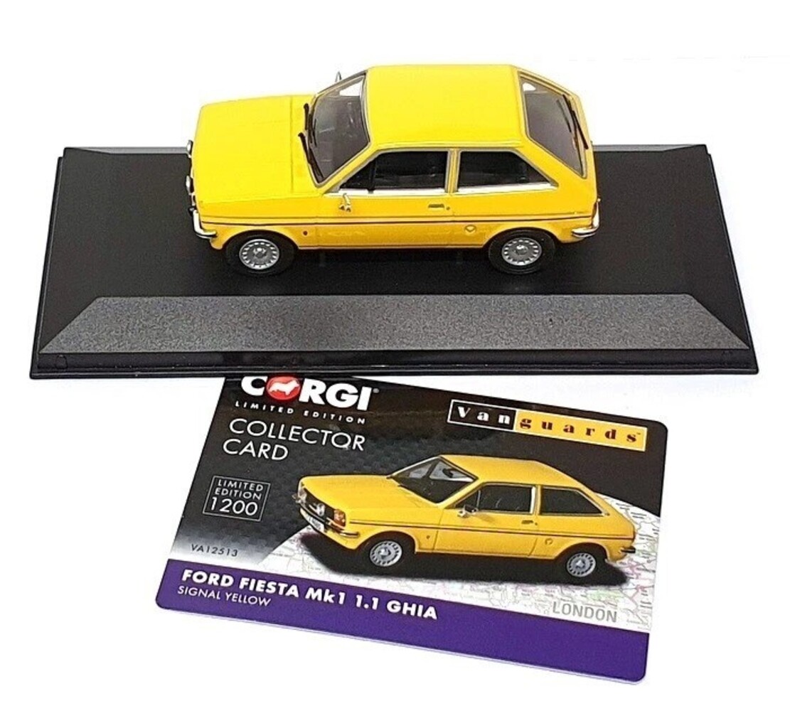 Ford Ford Fiësta MKI 1.3 Ghia 1976 -1:43 - Vanguards Ford Ford Fiësta MKI 1.3 Ghia 1976 -1:43 - Vanguards