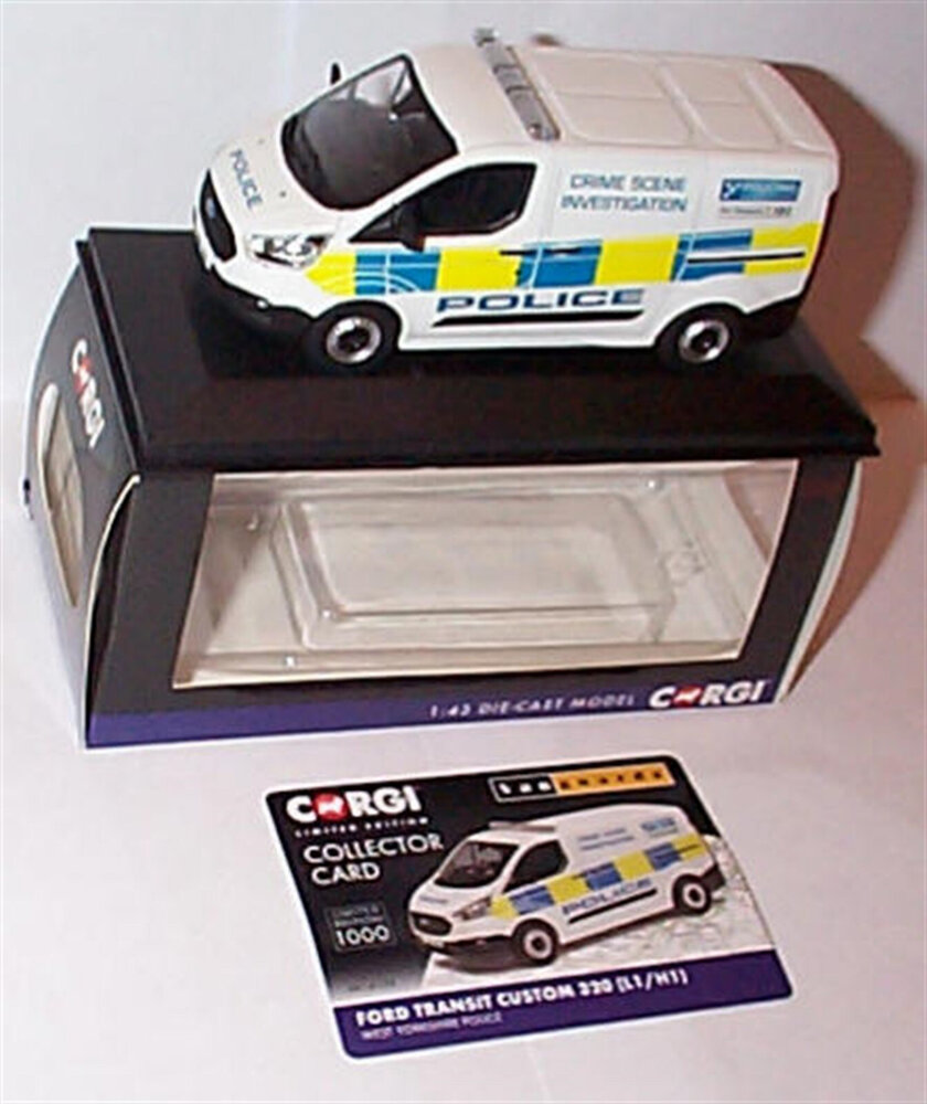 Ford Ford Transit Custom 320 L1/H1 West Yorkshire Police -1:43 - Vanguards