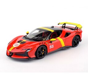 Ferrari Ferrari SF90 XX Stradale #51 + Showcase - 1:18 - Bburago