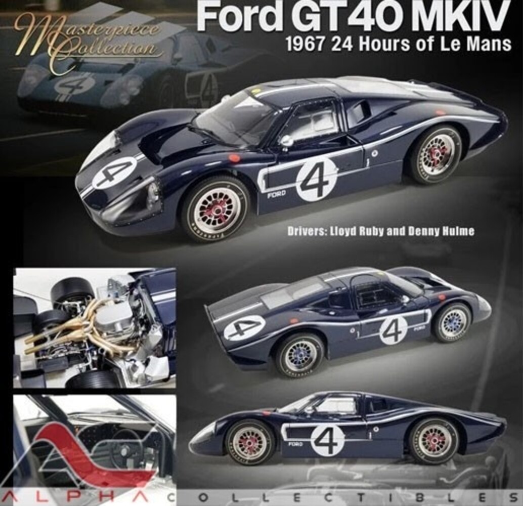 Ford Ford USA GT40 Mk IV #4 24H Le Mans 1967 - 1:12 - ACME