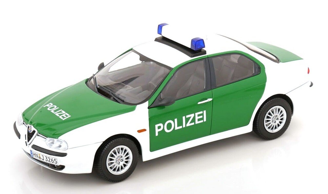 Alfa Romeo Alfa Romeo 156 German Police 1998 - 1:18 - Triple 9 Collection Alfa Romeo Alfa Romeo 156 German Police 1998 - 1:18 - Triple 9 Collection