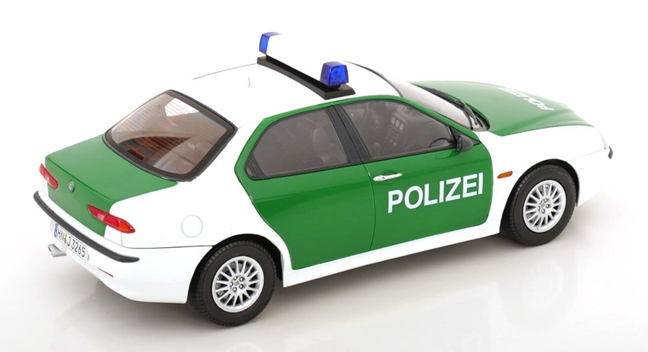 Alfa Romeo Alfa Romeo 156 German Police 1998 - 1:18 - Triple 9 Collection Alfa Romeo Alfa Romeo 156 German Police 1998 - 1:18 - Triple 9 Collection