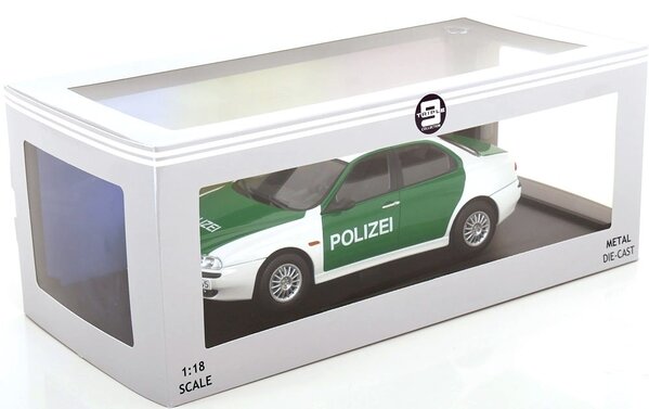 Alfa Romeo Alfa Romeo 156 German Police 1998 - 1:18 - Triple 9 Collection Alfa Romeo Alfa Romeo 156 German Police 1998 - 1:18 - Triple 9 Collection