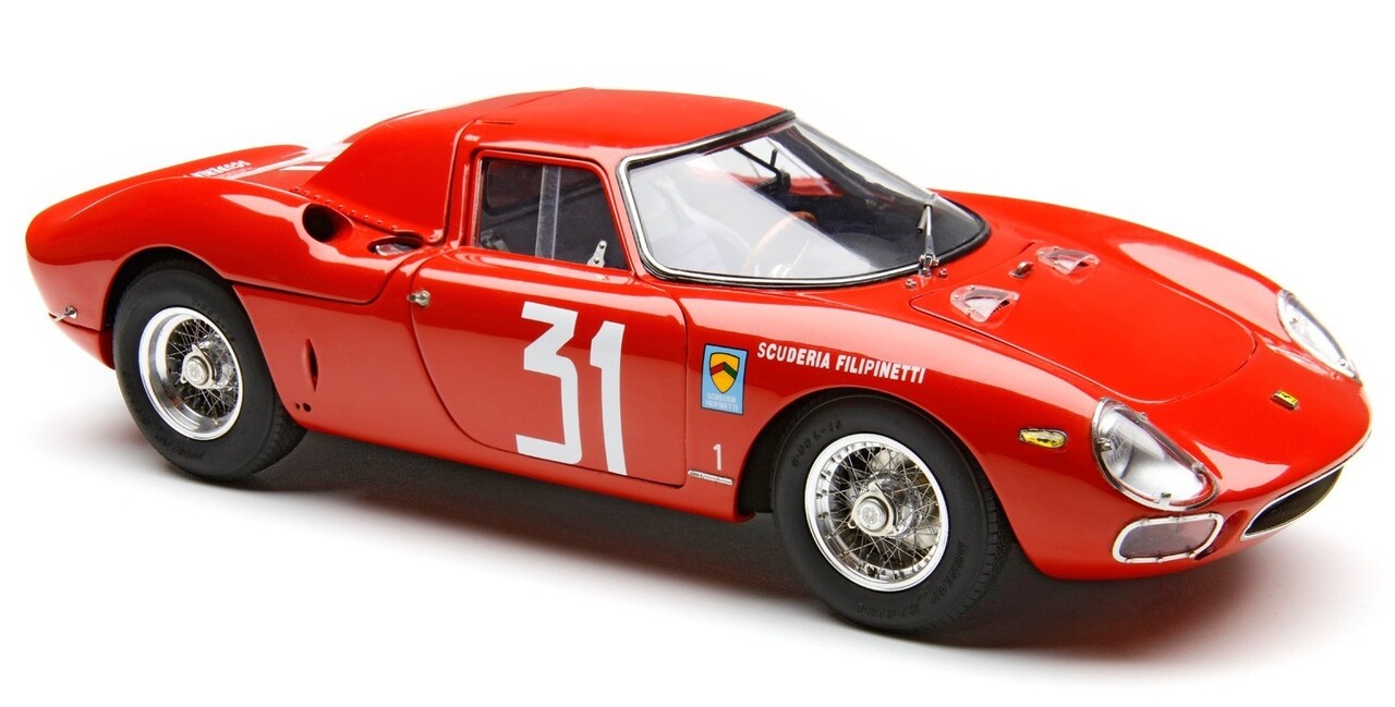 Ferrari Ferrari 250 LM #31 Team Scuderia Filipinetti Winner Monza 1964 - 1:18 - CMC
