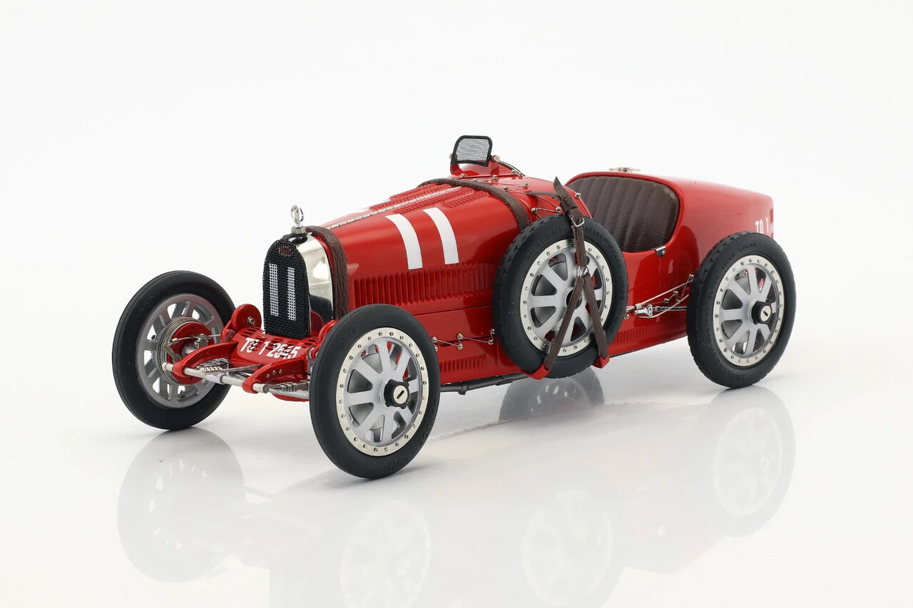 Formule 1 Bugatti Type 35 #11 National Colour Project Italy 1924 - 1:18 - CMC Formule 1 Bugatti Type 35 #11 National Colour Project Italy 1924 - 1:18 - CMC