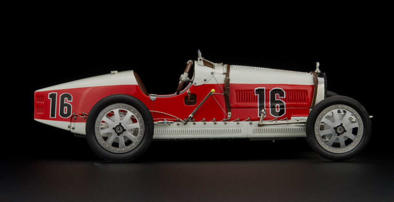 Formule 1 Bugatti Type 35 #16 1924 National Colour Project Monaco 1924 - 1:18 - CMC