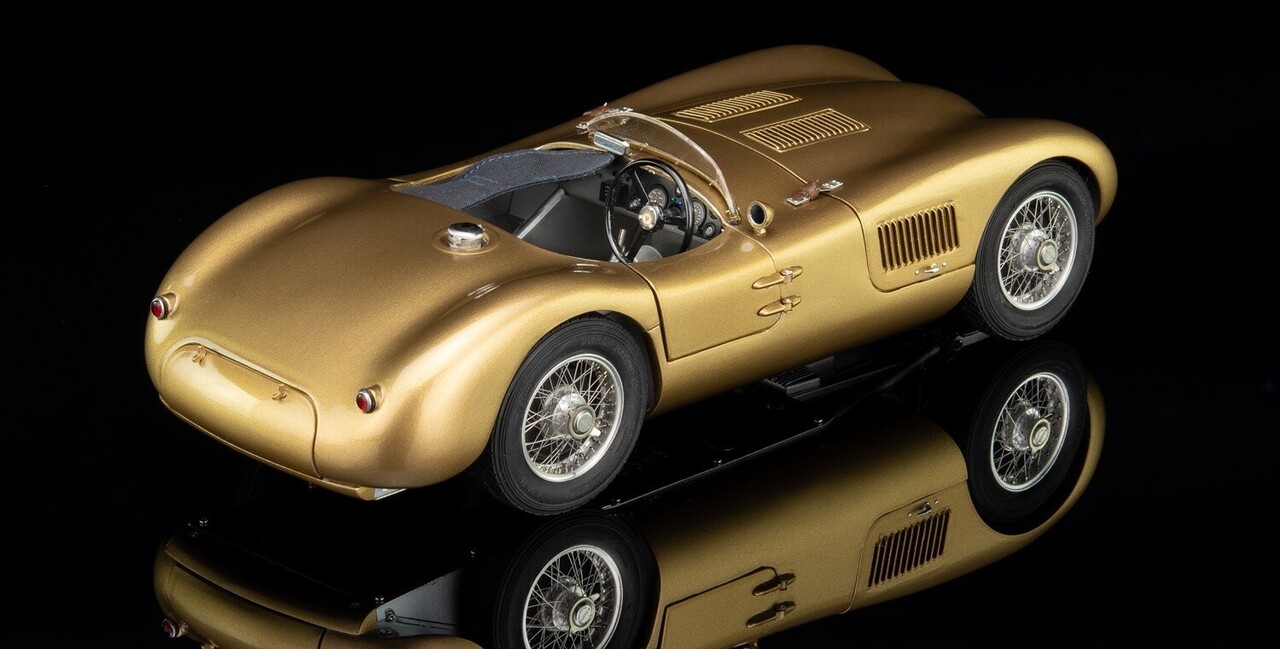 Jaguar Jaguar C-Type Spider 1952 'Special Edition Techno Classica 2020' - 1:18 - CMC Jaguar Jaguar C-Type Spider 1952 'Special Edition Techno Classica 2020' - 1:18 - CMC