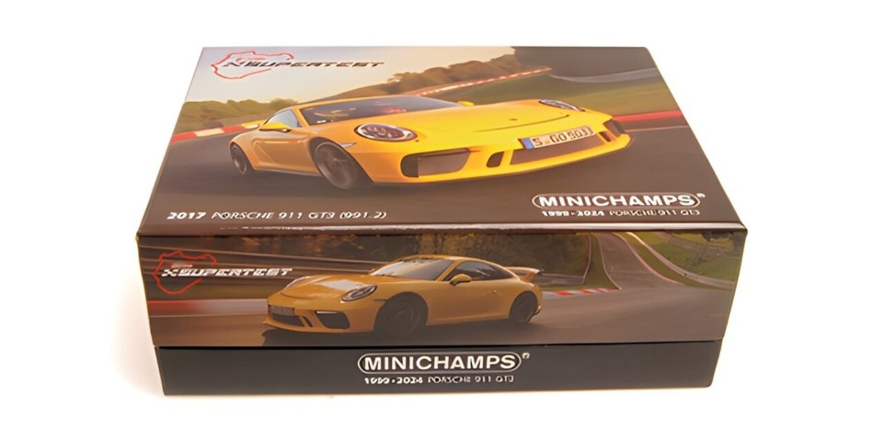 Porsche Porsche 911 GT3 (991.2) 25th Anniversary - 1:43 - Minichamps Porsche Porsche 911 GT3 (991.2) 25th Anniversary - 1:43 - Minichamps