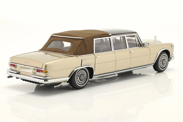 Mercedes-Benz Mercedes-Benz S-Class 600 Pullman W100 Landaulet Soft-Top Semiconvertible 1972 - 1:18 - CMC