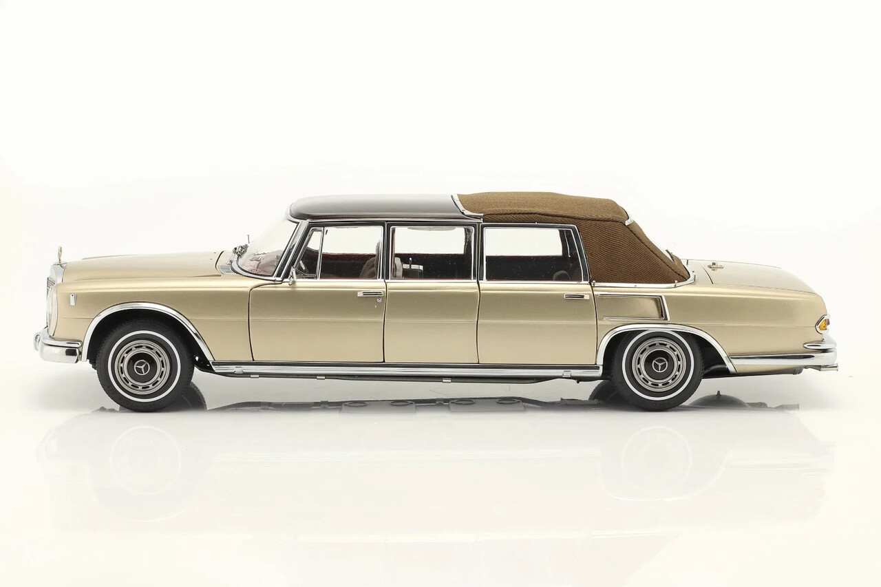 Mercedes-Benz Mercedes-Benz S-Class 600 Pullman W100 Landaulet Soft-Top Semiconvertible 1972 - 1:18 - CMC