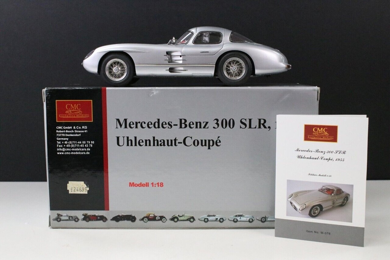Mercedes-Benz Mercedes-Benz 300 SLR Uhlenhaut Coupé 1955  - 1:18 - CMC