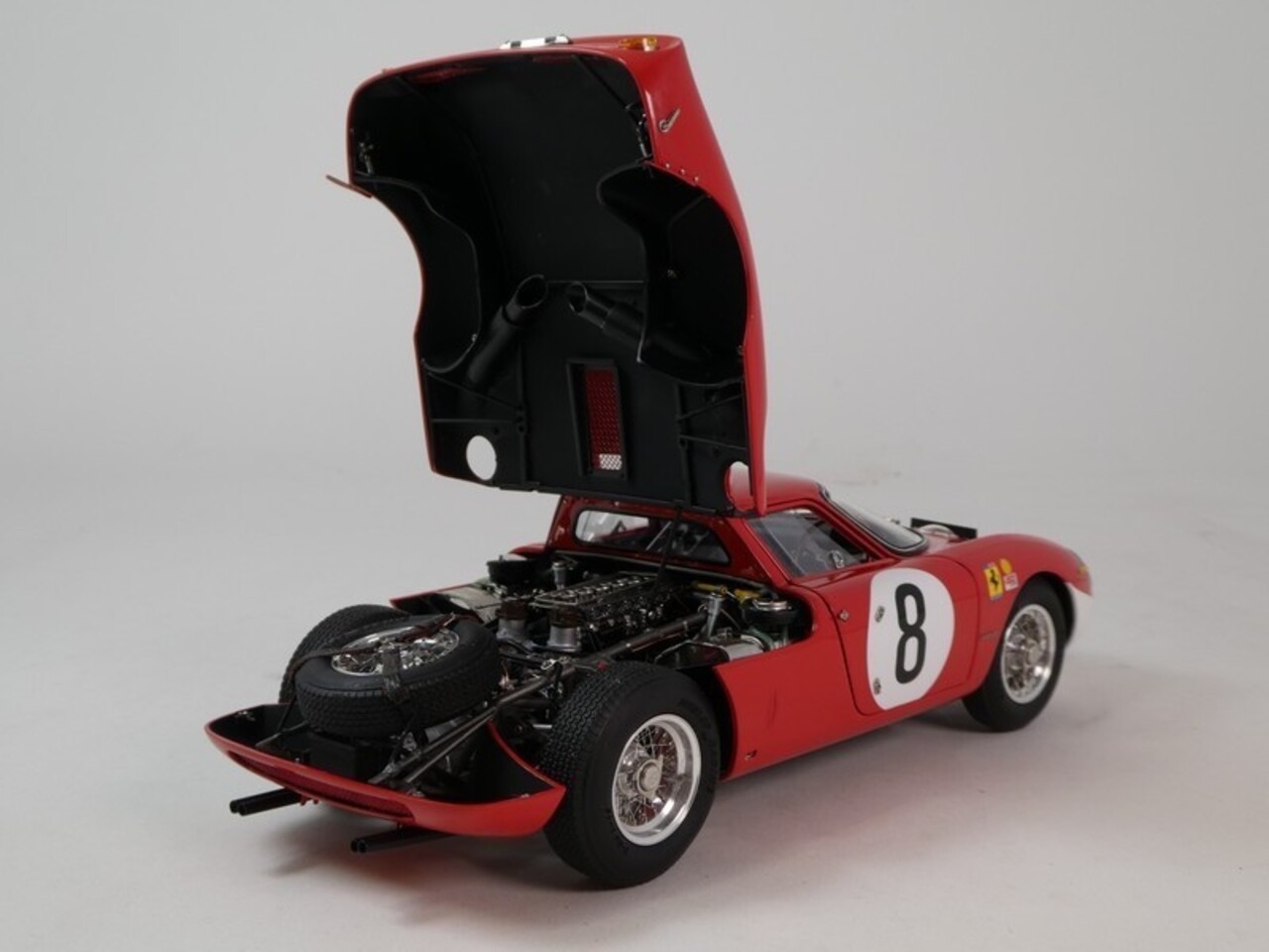 Ferrari Ferrari 250 LM #8 RHD Reims 12H 1964 'Chassis 5909' - 1:18 - CMC
