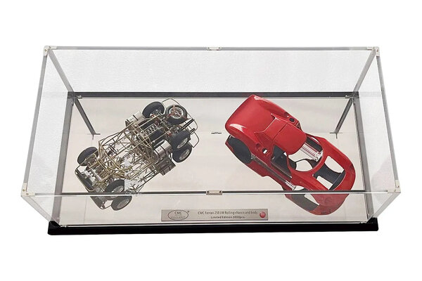 Ferrari Ferrari 250 LM Rolling Chassis + Body in Showcase - 1:18 - CMC