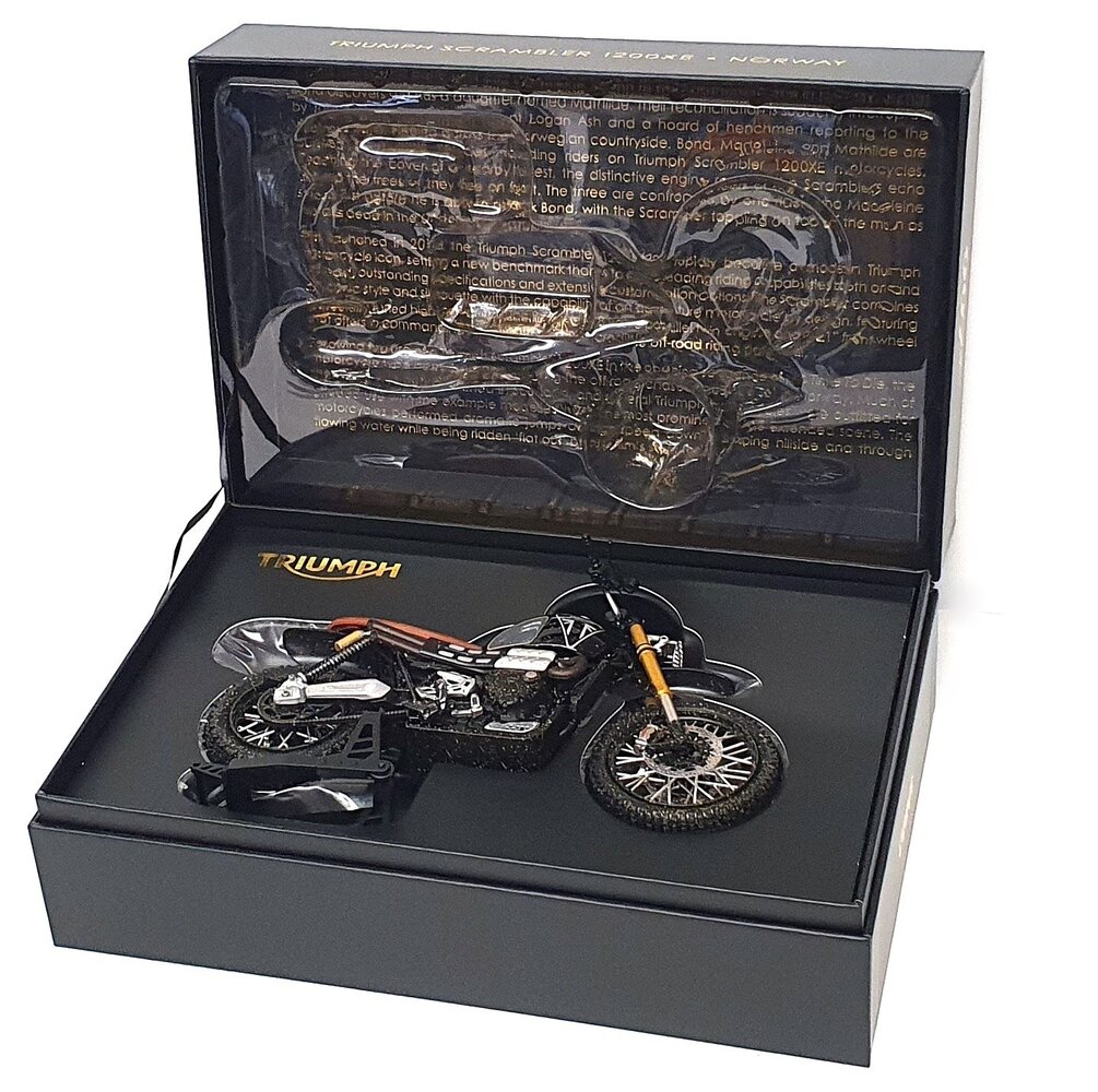 Triumph Triumph  Scrambler 1200XE 'James Bond- No Time To Die' - 1:12- Corgi