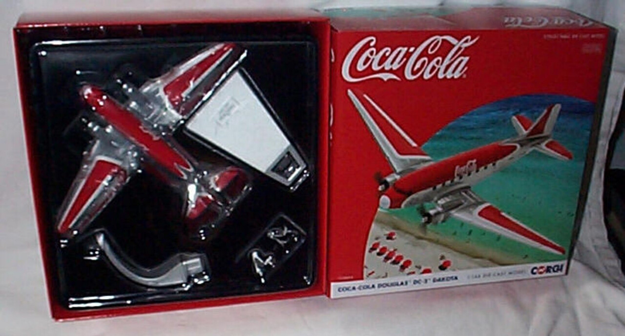Douglas  Douglas Dakota DC-3 Coca Cola 1941 - 1:144 - Corgi