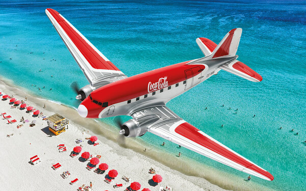 Douglas  Douglas Dakota DC-3 Coca Cola 1941 - 1:144 - Corgi