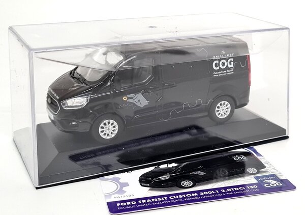 Ford Ford Transit Custom Leader 300L1 2.0TDCi 'Richard Hammond's The Smallest Cog'  - 1:43 - Corgi / Vanguards