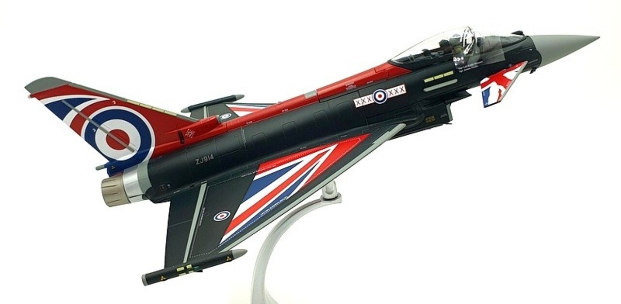 Eurofighter Eurofighter Typhoon FGR.4 RAF Blackjack 2022  - 1:48 - Corgi