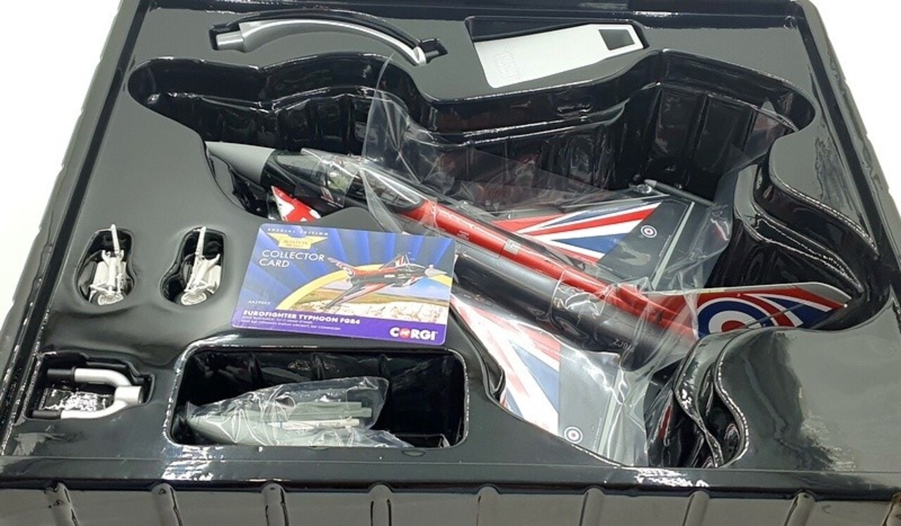 Eurofighter Eurofighter Typhoon FGR.4 RAF Blackjack 2022  - 1:48 - Corgi