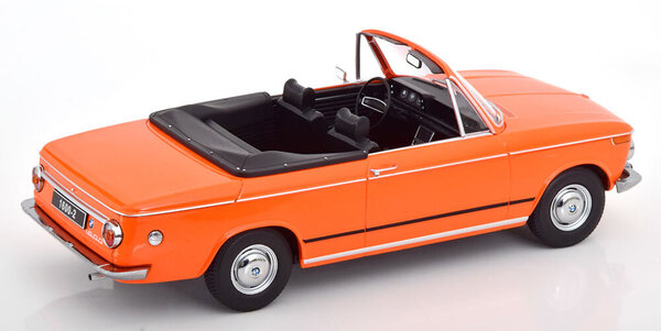 BMW BMW 1600-2 Cabriolet 1968 (Removable Soft-Top) - 1:18 - KK Scale BMW BMW 1600-2 Cabriolet 1968 (Removable Soft-Top) - 1:18 - KK Scale