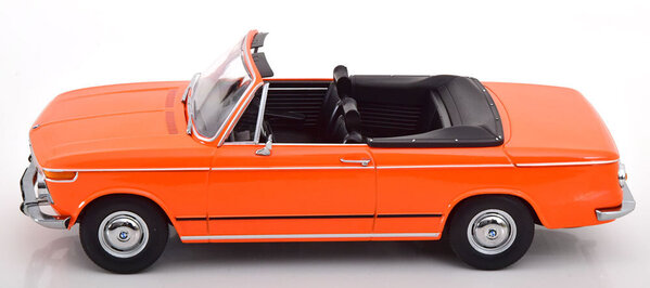 BMW BMW 1600-2 Cabriolet 1968 (Removable Soft-Top) - 1:18 - KK Scale BMW BMW 1600-2 Cabriolet 1968 (Removable Soft-Top) - 1:18 - KK Scale