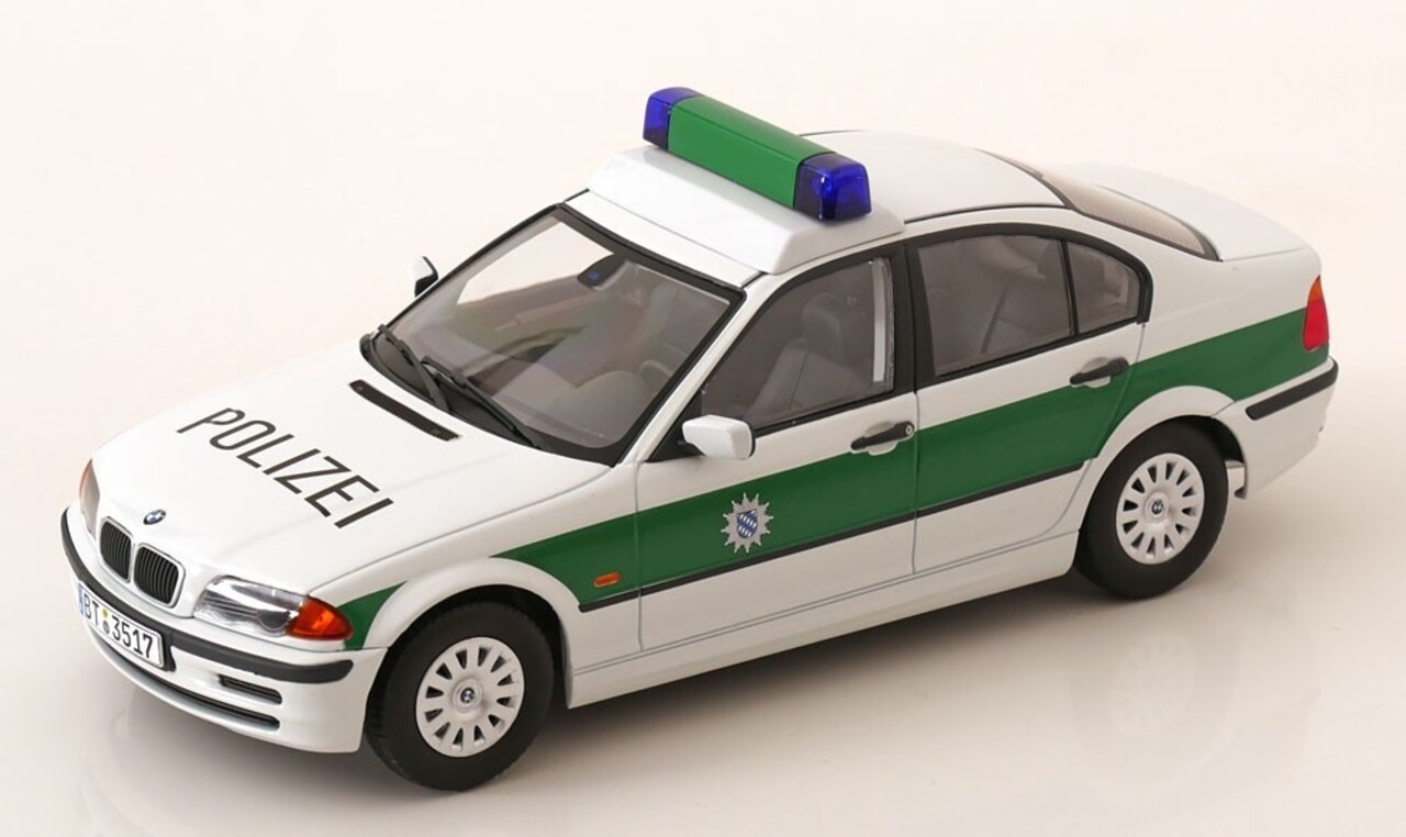 BMW BMW 3-Series (E46) Polizei 1999 - 1:18 - KK Scale BMW BMW 3-Series (E46) Polizei 1999 - 1:18 - KK Scale