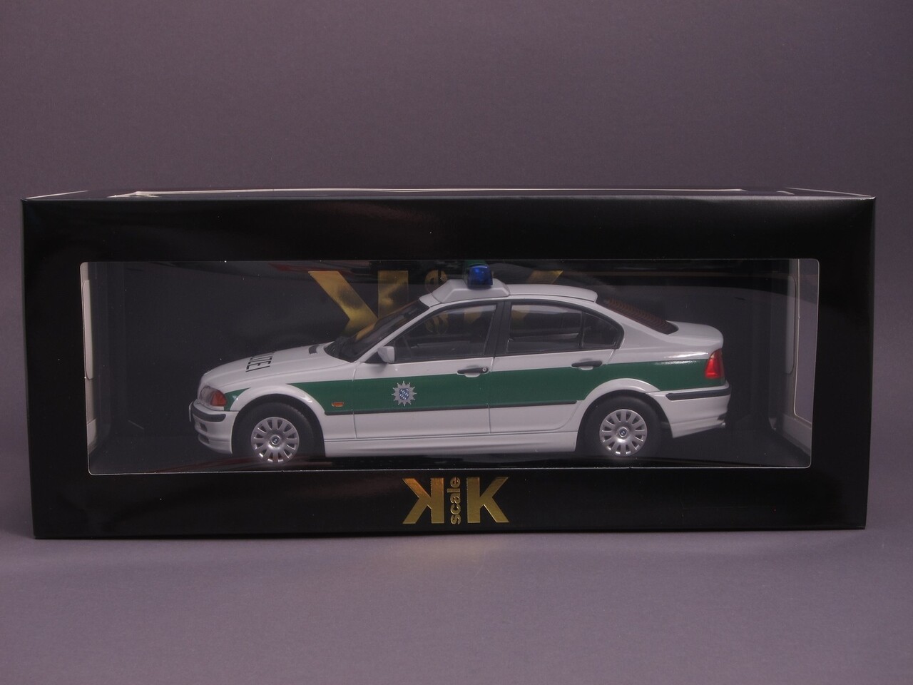 BMW BMW 3-Series (E46) Polizei 1999 - 1:18 - KK Scale BMW BMW 3-Series (E46) Polizei 1999 - 1:18 - KK Scale