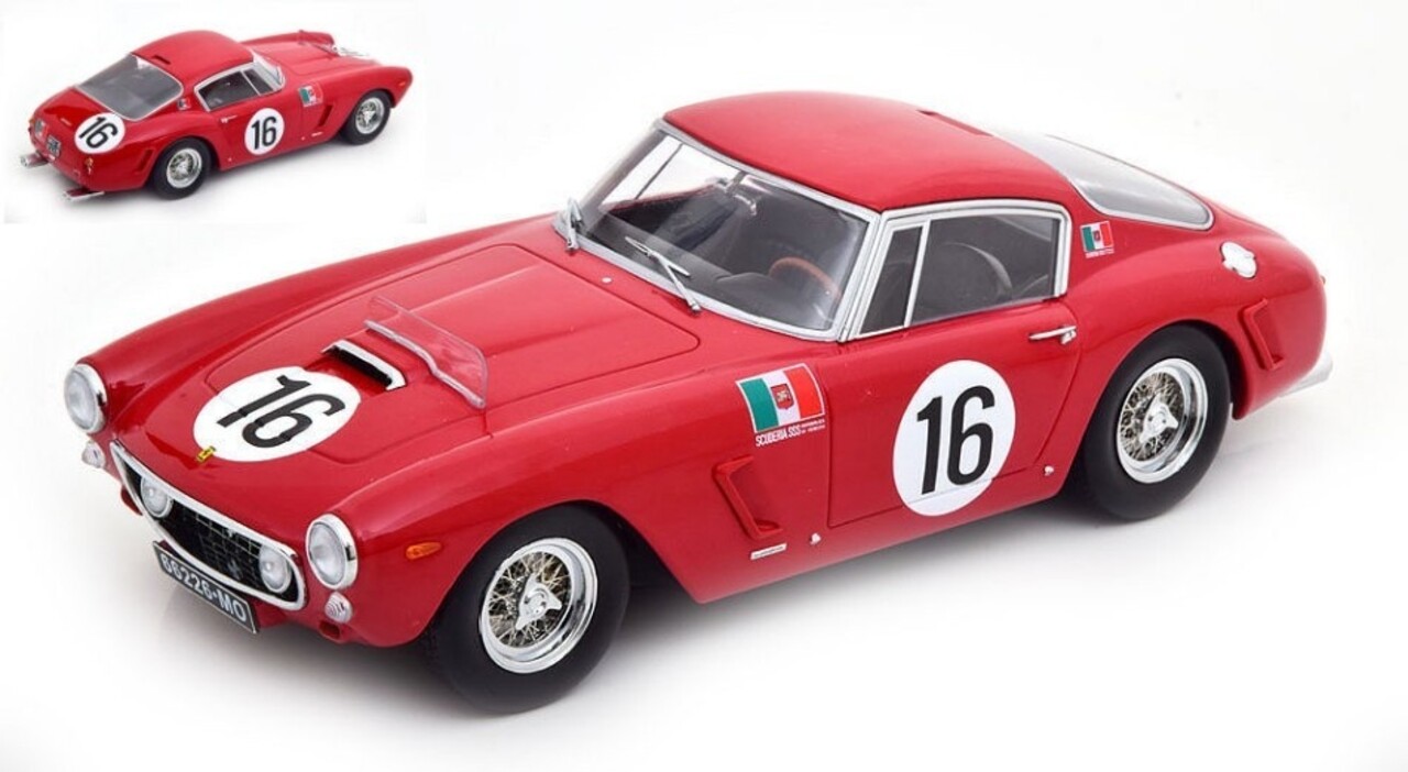 Ferrari Ferrari 250 GT SWB #16 Le Mans 1961 - 1:18 - KK Scale