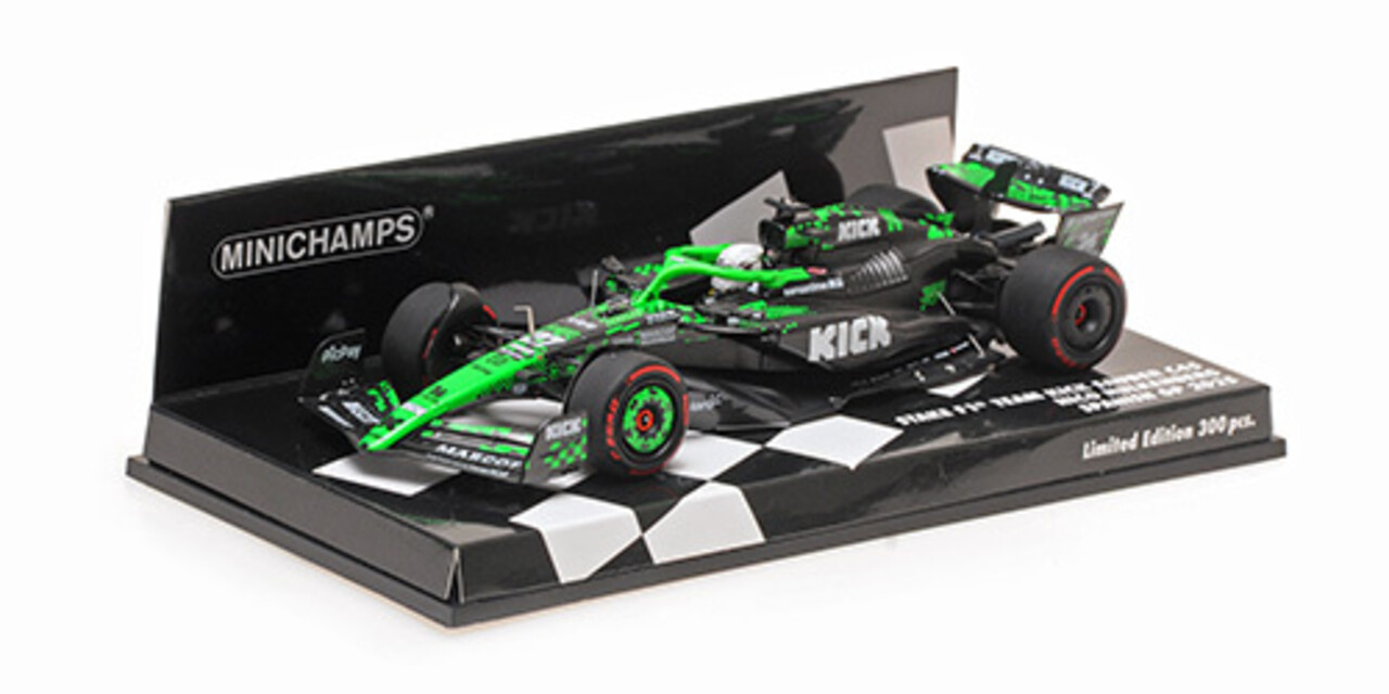 Formule 1 Stake F1 Team Kick Sauber C45, Hülkenberg, Spanish GP 2025  - 1:43 - Minichamps