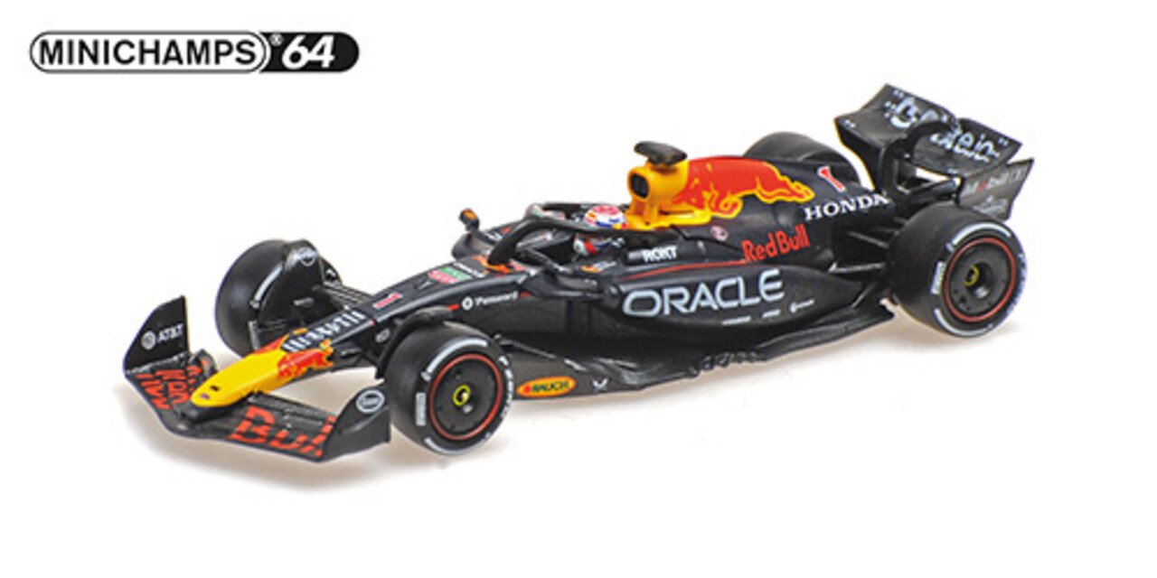 Formule 1 Oracle Red Bull Racing RB21, Verstappen, Winner Emilia-Romagna GP 2025 - 1:64 - Minichamps