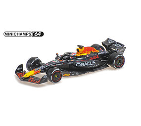 Formule 1 Oracle Red Bull Racing RB21, Verstappen, Winner Emilia-Romagna GP 2025 - 1:64 - Minichamps
