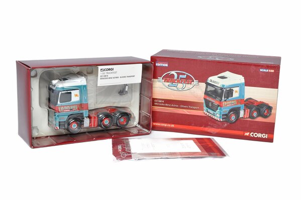 Mercedes-Benz Mercedes-Benz Actros 'Olivers Transport' - 1:50 - Corgi