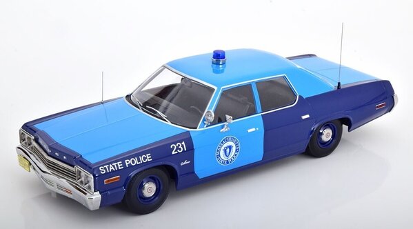 Dodge Dodge Monaco 'Massachusetts State Police' 1974 - 1:18 - KK Scale