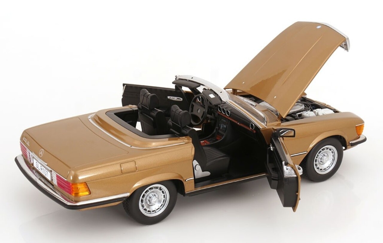 Mercedes-Benz Mercedes-Benz SL Class 450SL (R107) Cabriolet 1985 - 1:12 - KK Scale Mercedes-Benz Mercedes-Benz SL Class 450SL (R107) Cabriolet 1985 - 1:12 - KK Scale