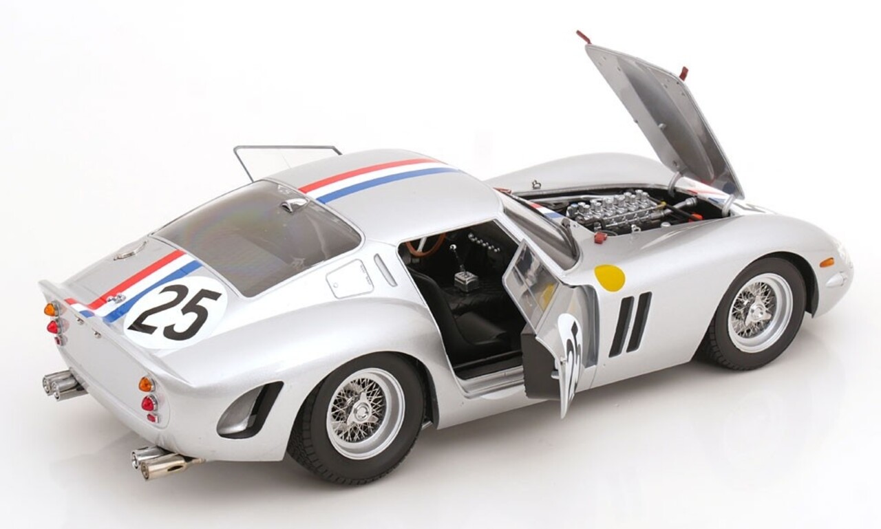 Ferrari Ferrari 250 GTO 3.0L V12 #25 Team Ecurie Francorchamps 4th 24H Le  Mans 1963 - 1:12 - KK Scale