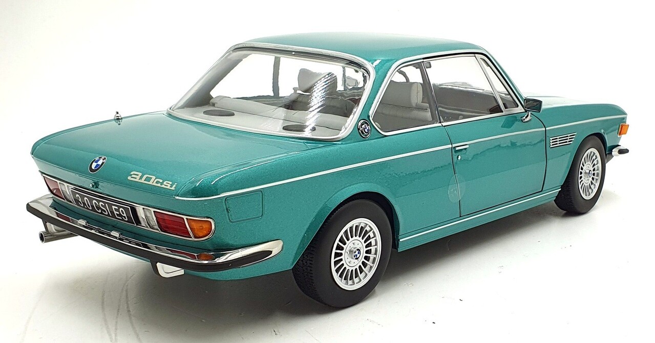 BMW BMW 3.0 CSi E9 Coupe 1971 + Alpina Rims - 1:12 - KK Scale