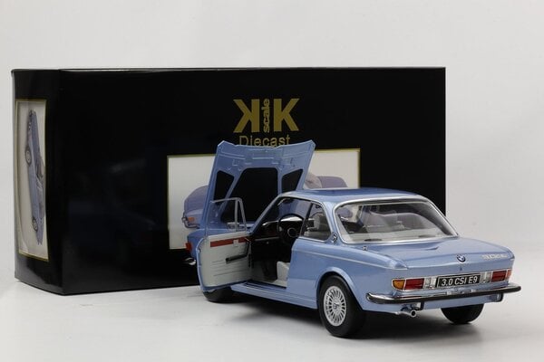 BMW BMW 3.0 CSi E9 Coupe 1971 + Alpina Rims - 1:12 - KK Scale