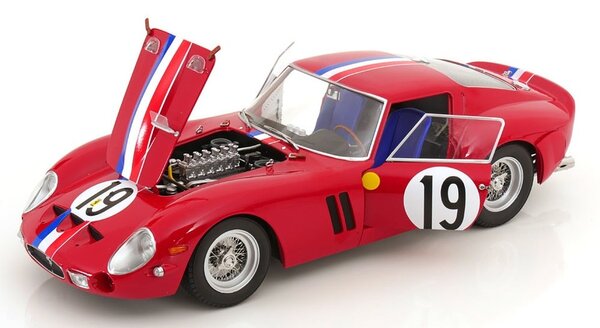 Ferrari Ferrari 250 GTO #19 2nd 24H Le Mans 1962 - 1:12 - KK Scale