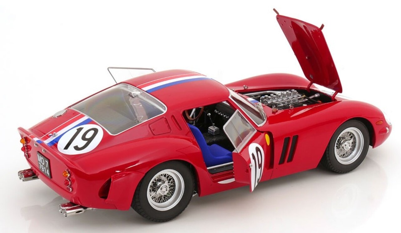 Ferrari Ferrari 250 GTO #19 2nd 24H Le Mans 1962 - 1:12 - KK Scale
