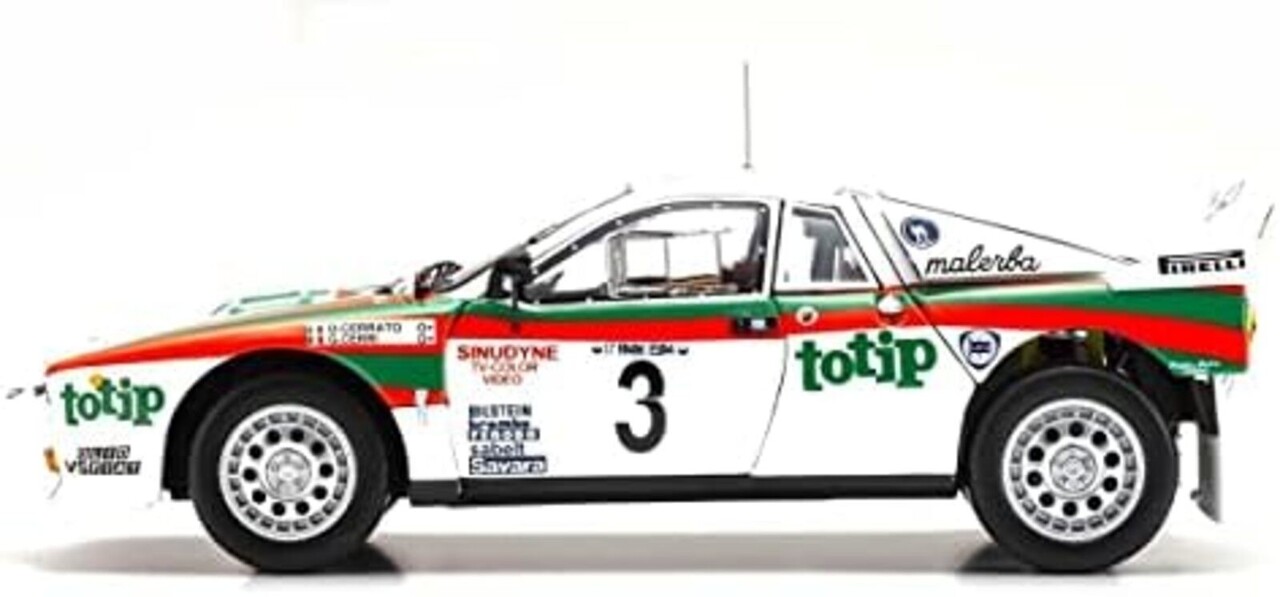 Lancia Lancia Rally 037 #3 Totip Rally Island of Elba 1985 - 1:18 - Kyosho