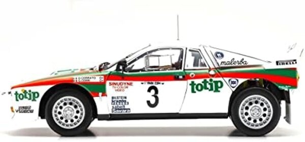 Lancia Lancia Rally 037 #3 Totip Rally Island of Elba 1985 - 1:18 - Kyosho