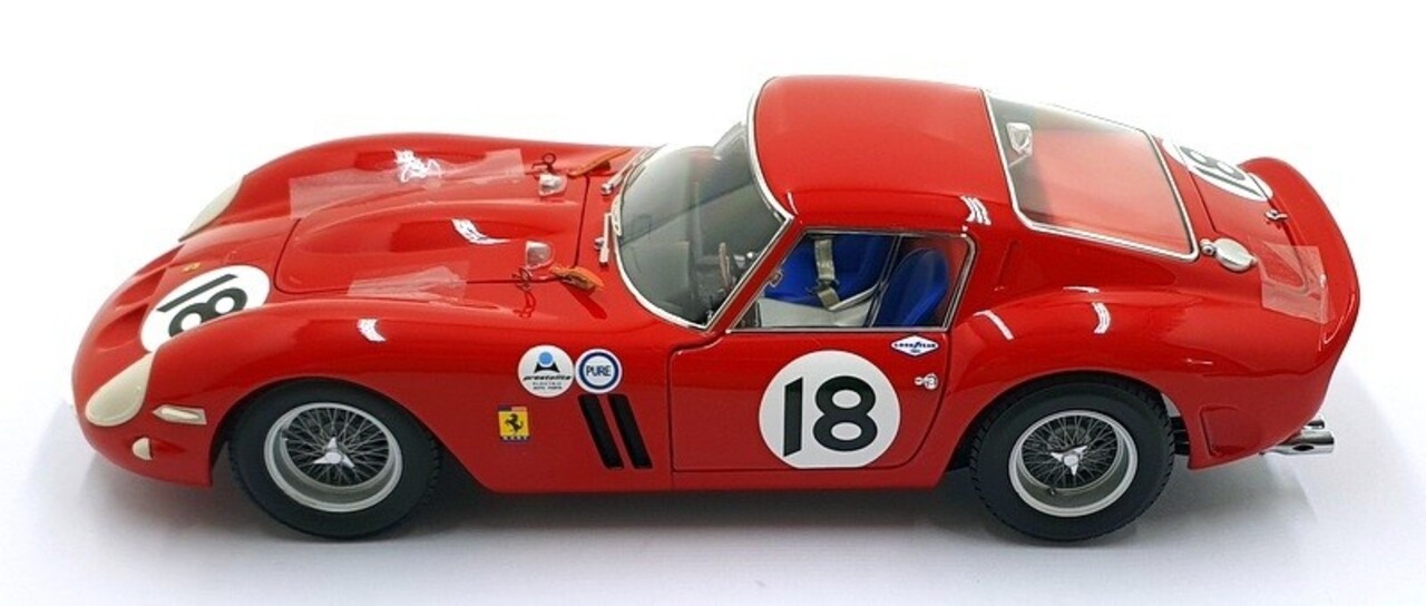 Ferrari Ferrari 250 GTO #18 Team NART Winner 3H Daytona 1963 - 1:18 - Kyosho