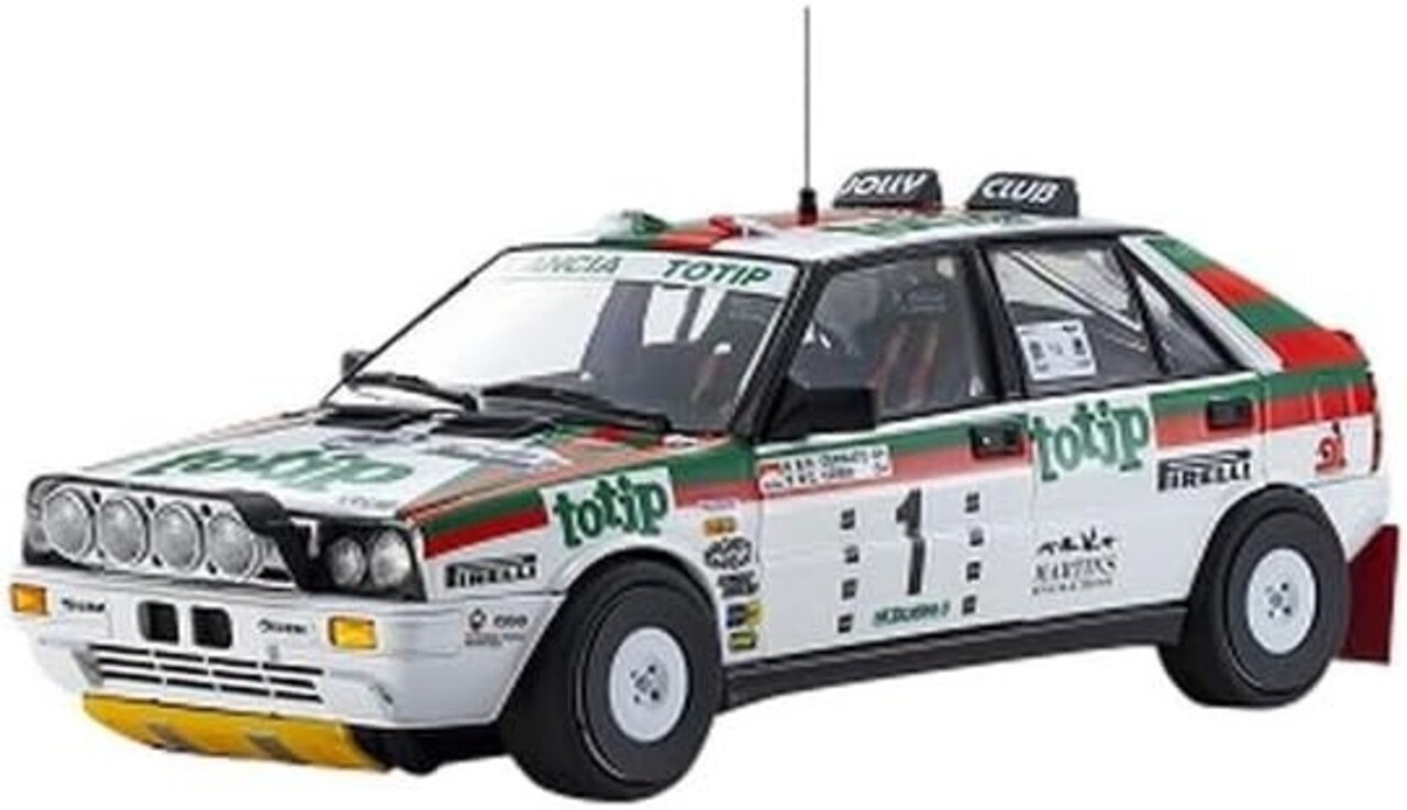Lancia Lancia Delta HF Integrale 4WD #1 Team Lancia Totip Winner Rally Targa Florio 1987 - 1:18 - Kyosho Lancia Lancia Delta HF Integrale 4WD #1 Team Lancia Totip Winner Rally Targa Florio 1987 - 1:18 - Kyosho