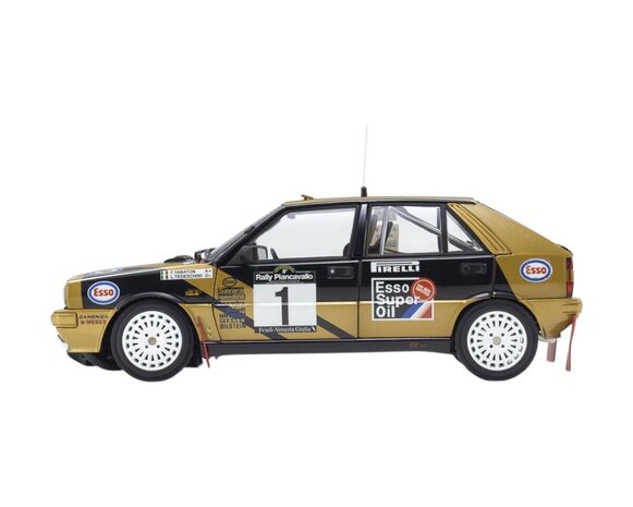 Lancia Lancia Delta HF Integrale 4WD #1 Team Esso Winner Rally Piancavallo 1987 - 1:18 - Kyosho Lancia Lancia Delta HF Integrale 4WD #1 Team Esso Winner Rally Piancavallo 1987 - 1:18 - Kyosho
