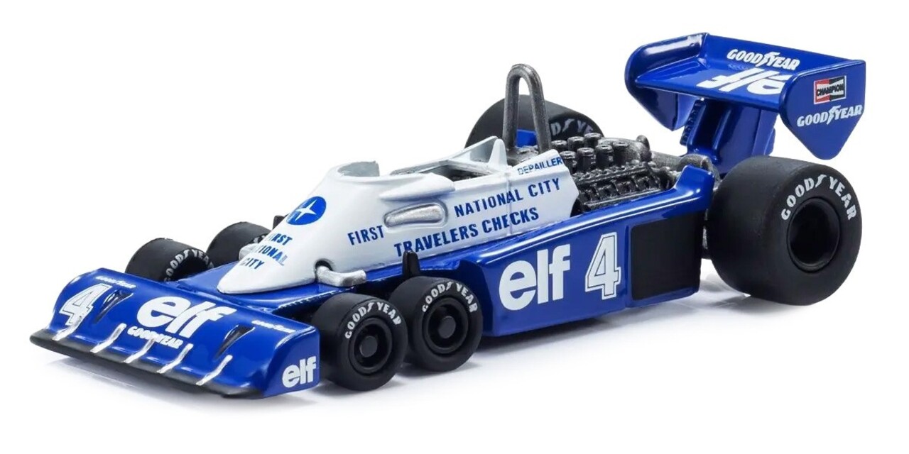 Formule 1 Tyrrell F1 P34 #4 1977 - 1:64 - Kyosho Formule 1 Tyrrell F1 P34 #4 1977 - 1:64 - Kyosho
