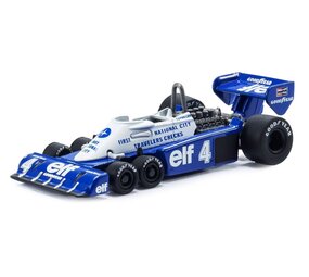 Formule 1 Tyrrell F1 P34 #4 1977 - 1:64 - Kyosho