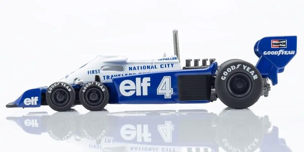 Formule 1 Tyrrell F1 P34 #4 1977 - 1:64 - Kyosho Formule 1 Tyrrell F1 P34 #4 1977 - 1:64 - Kyosho